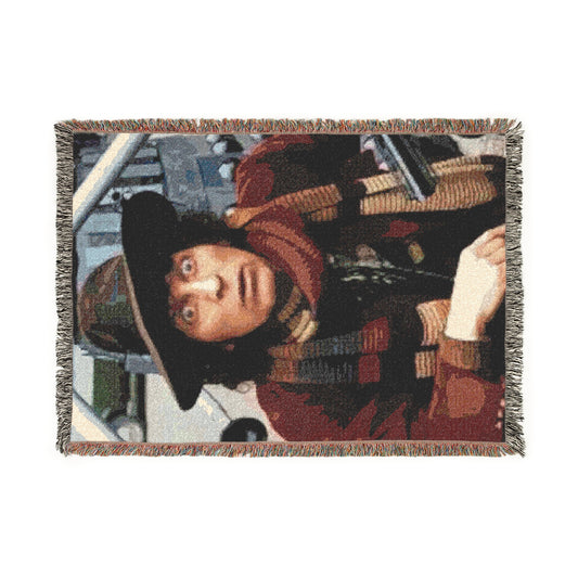 Woven Blanket - Trust Me I'm The Doctor Dalek Surprise Cozy & Comfortable